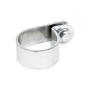 Muffler P-Clamp 1-3/4 Inch Chrome With Short Mount Strip