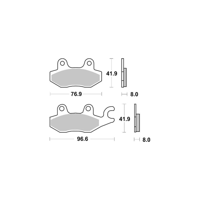 Disc Pad Organic Scooter