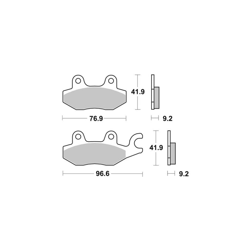 Disc Pad Organic Scooter