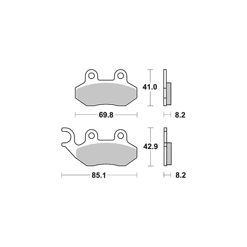 Disc Pad Organic Scooter