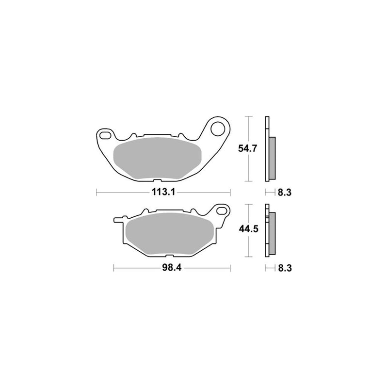 Disc Pad Organic Scooter