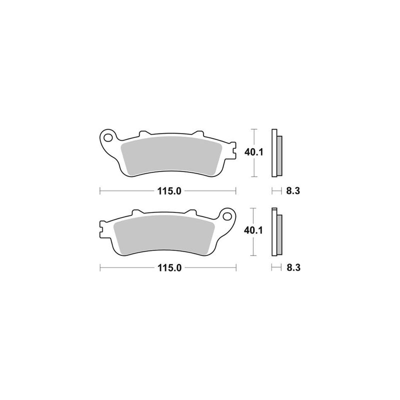 SF Supersport Sinter Front Disc Pads -