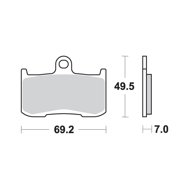 SF Supersport Sinter Front Disc Pads -