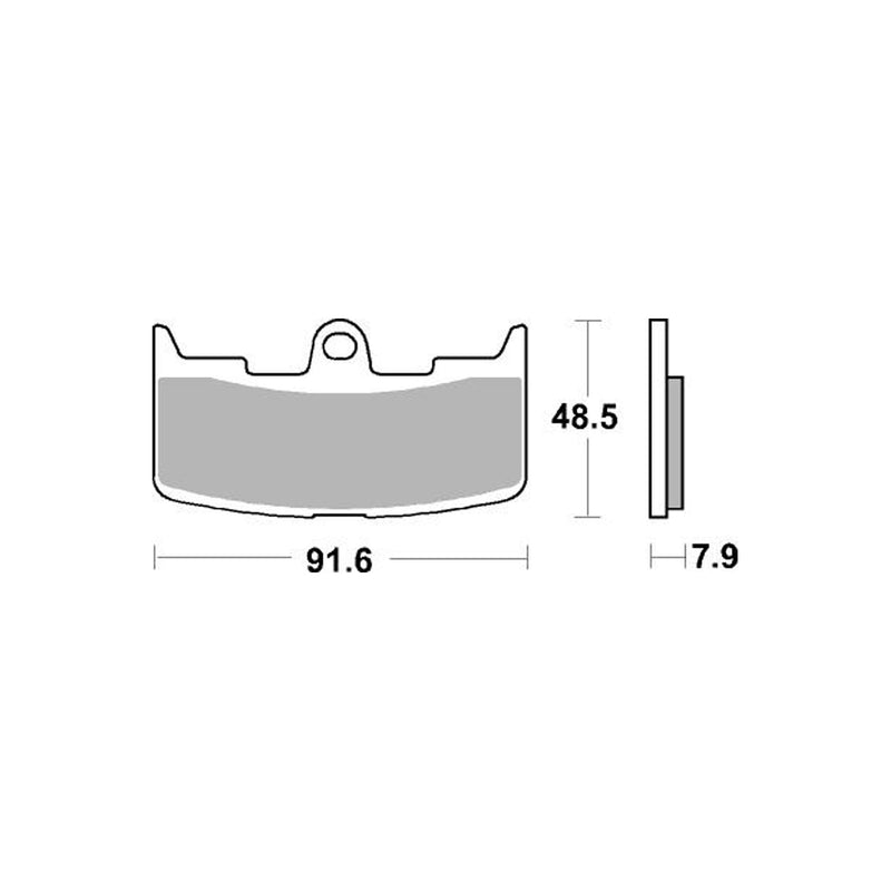 SF Supersport Sinter Front Disc Pads -