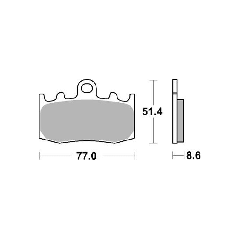 SF Supersport Sinter Front Disc Pads -