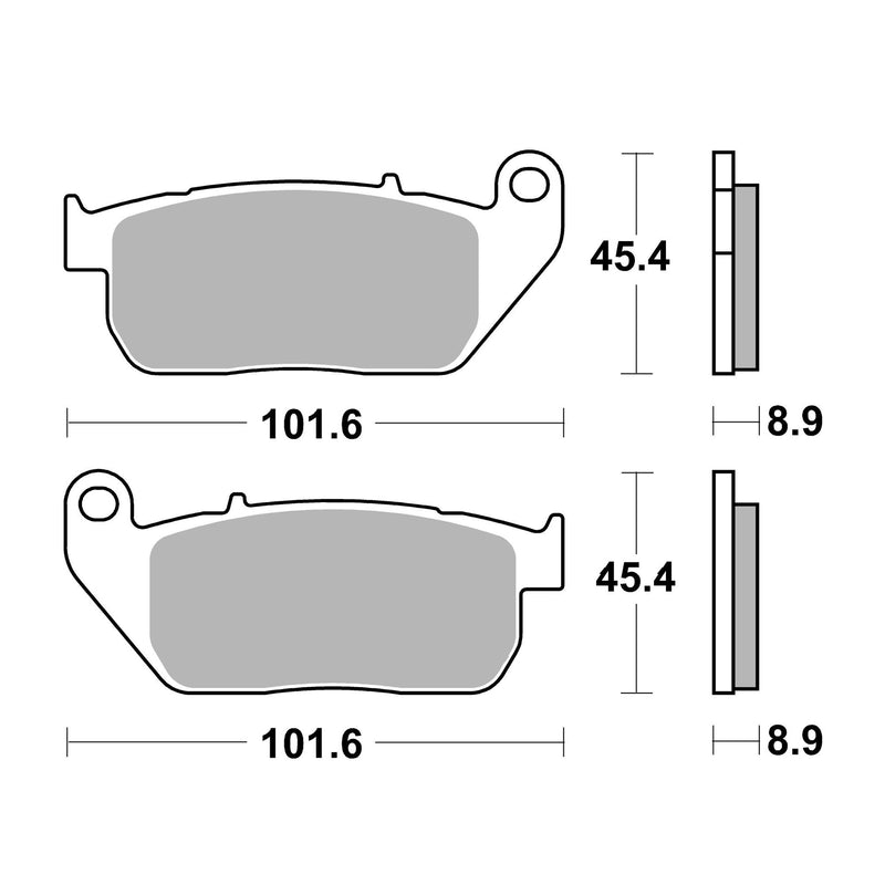 SF Supersport Sinter Front Disc Pads -