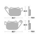 SR Supersport Sinter Rear Disc Pads -