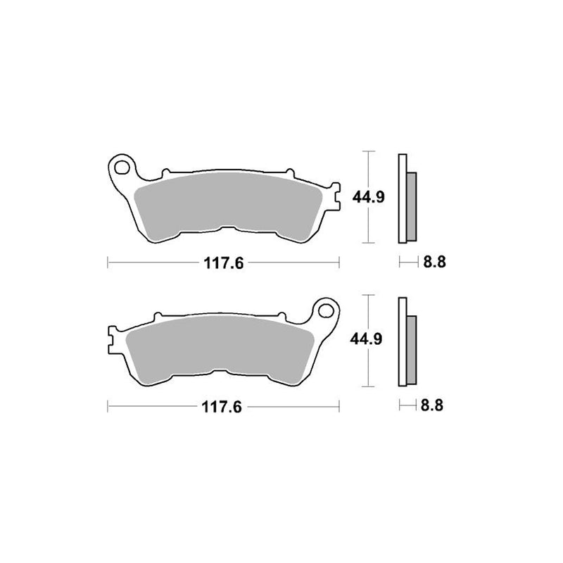SF Supersport Sinter Front Disc Pads -