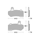 SR Supersport Sinter Rear Disc Pads -