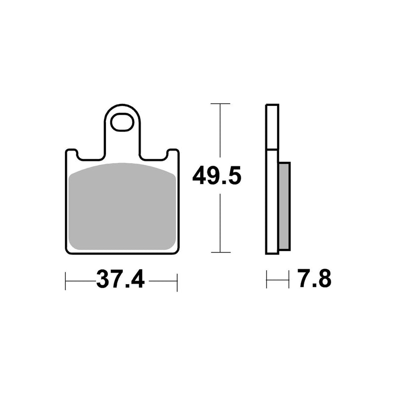 SF Supersport Sinter Front Disc Pads -