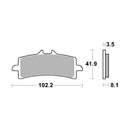 SF Supersport Sinter Front Disc Pads -