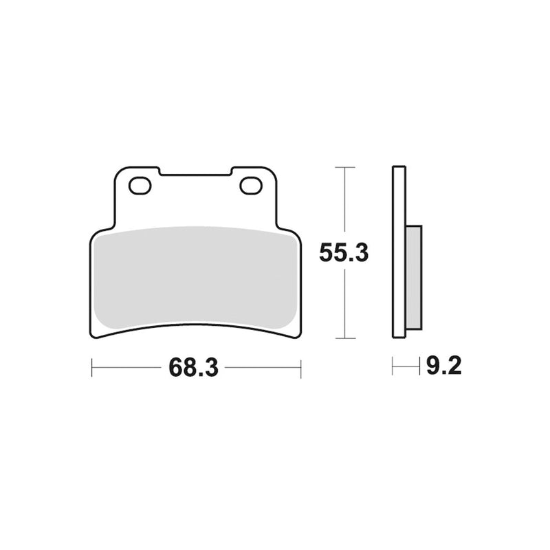 SF Supersport Sinter Front Disc Pads -