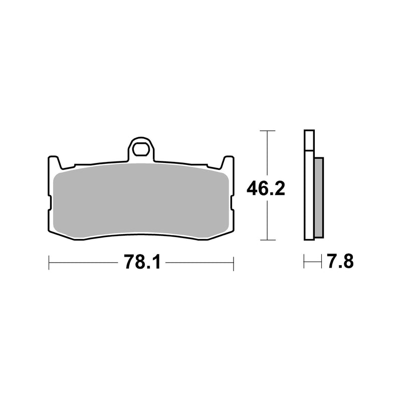 SF Supersport Sinter Front Disc Pads -