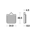 SF Supersport Sinter Front Disc Pads -