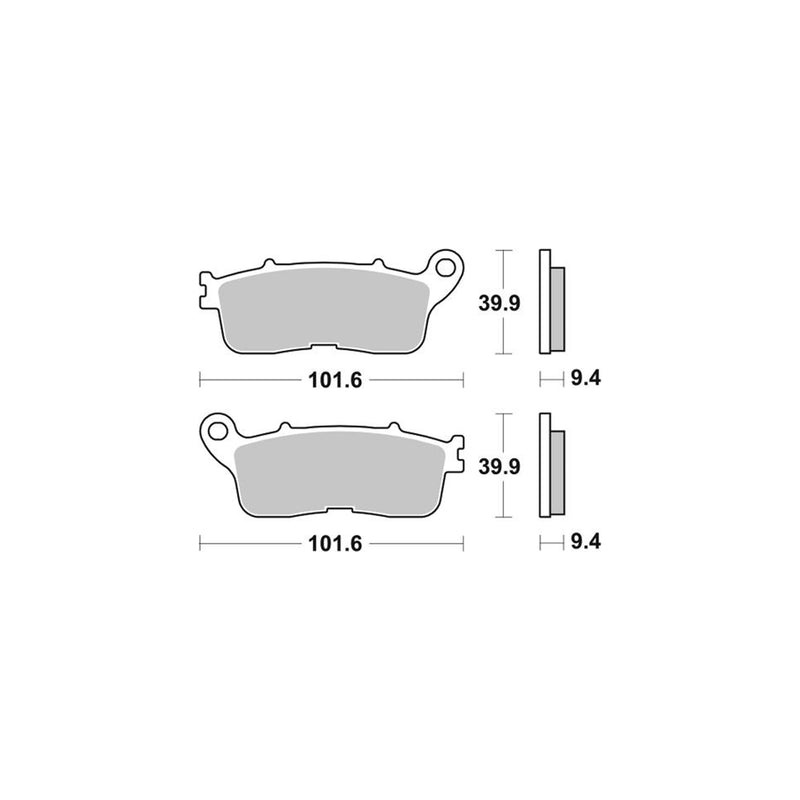 Disc Pad Sinter Rear