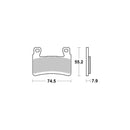 Disc Pad Sinter Front