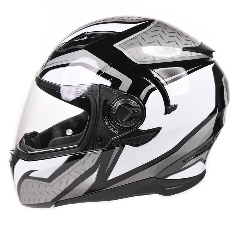 Movement S Full Face Helmet Steel Gloss White