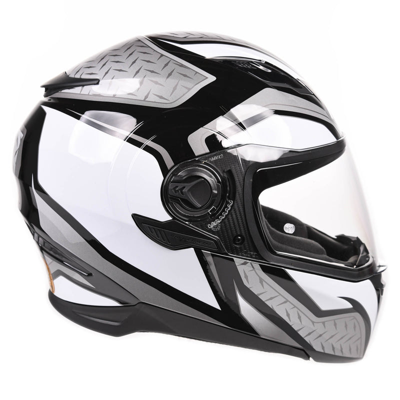 Movement S Full Face Helmet Steel Gloss White