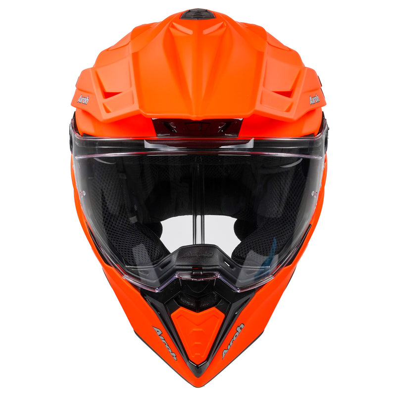 Commander Adventure Helmet Matt Fluo Orange