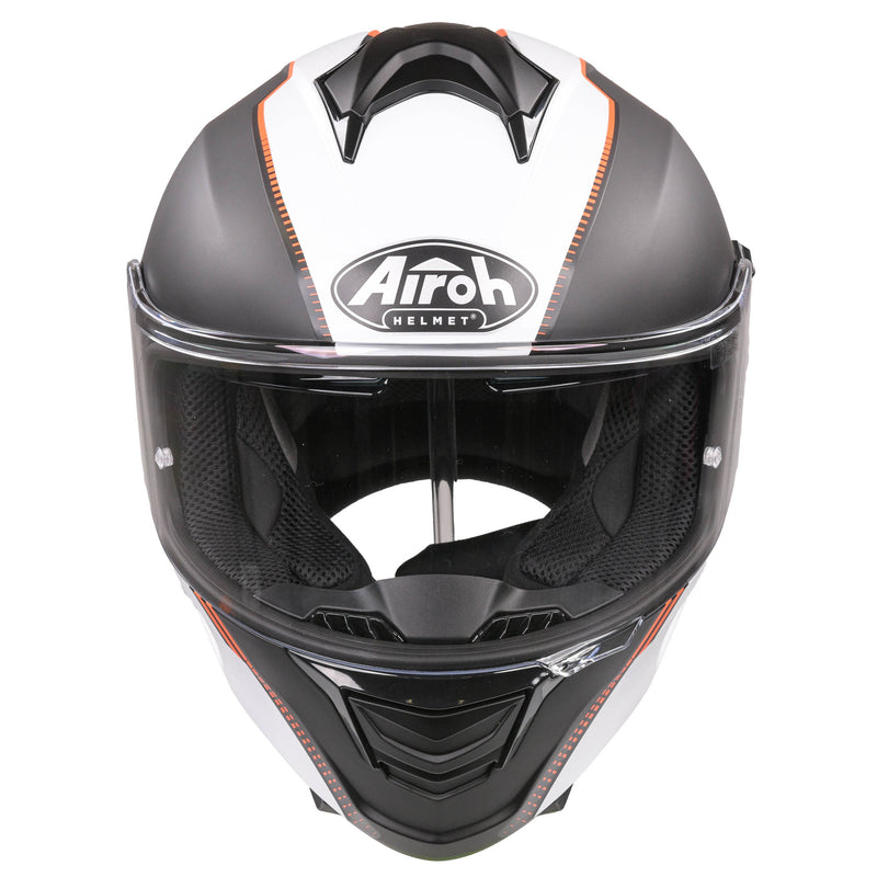 Spark Flow Full Face Helmet Matt Orange