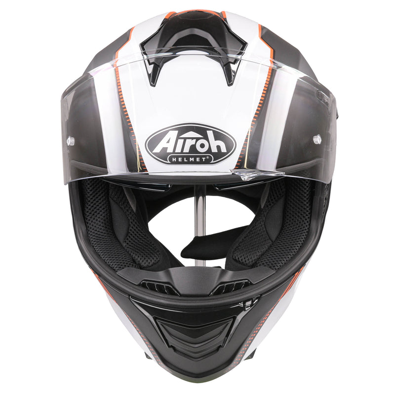 Spark Flow Full Face Helmet Matt Orange