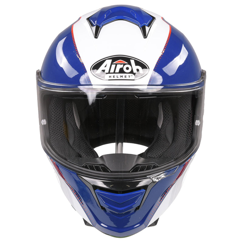 Spark Flow Full Face Helmet Blue / Red