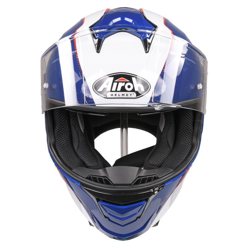 Spark Flow Full Face Helmet Blue / Red