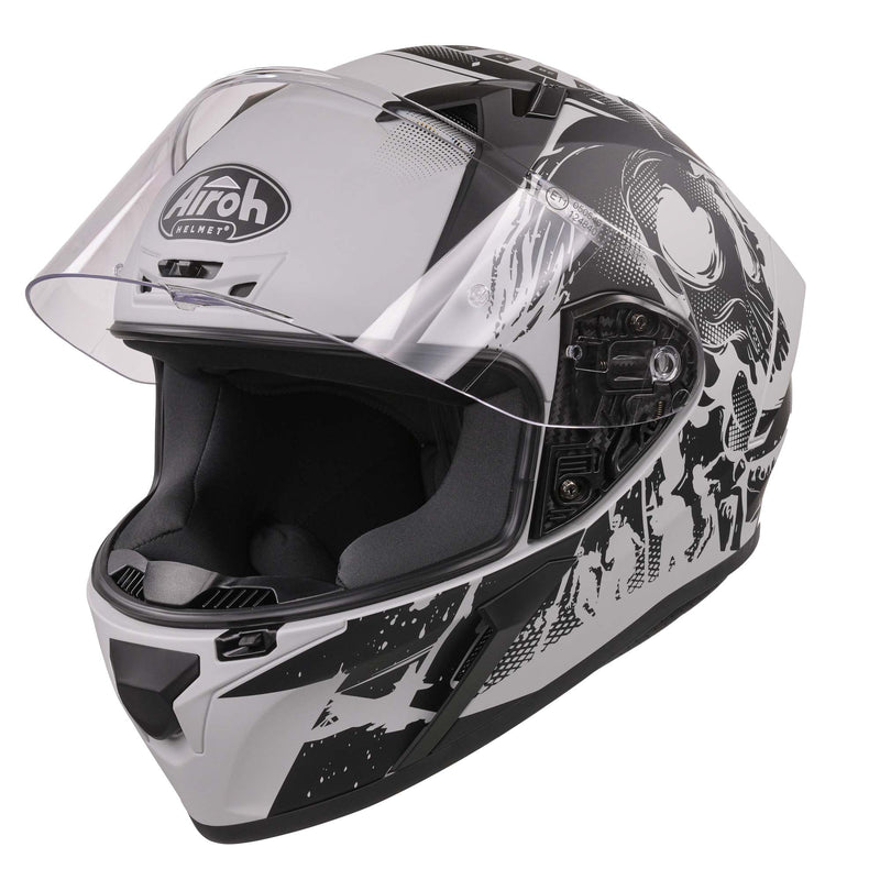 Valor Full Face Helmet Akuna Grey / Matt Black