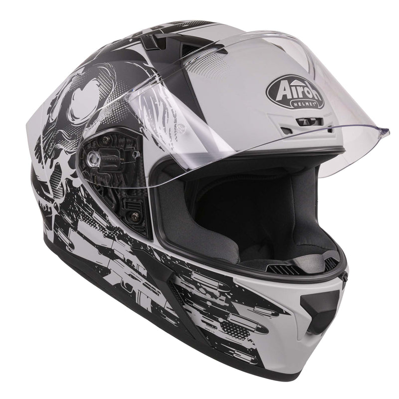 Valor Full Face Helmet Akuna Grey / Matt Black