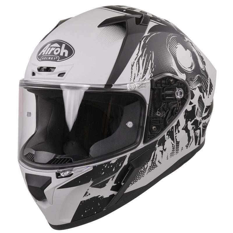 Valor Full Face Helmet Akuna Grey / Matt Black