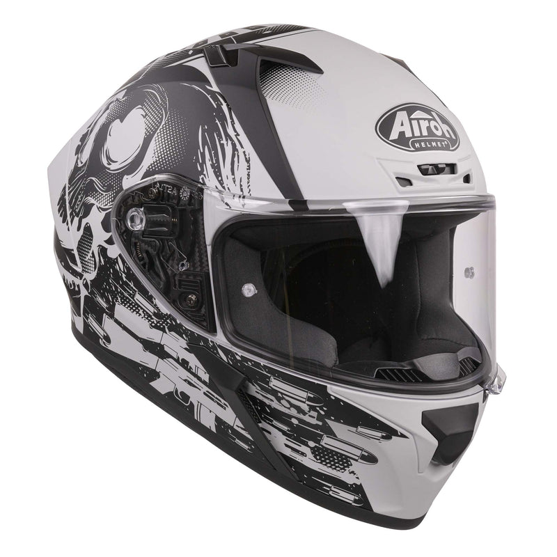 Valor Full Face Helmet Akuna Grey / Matt Black