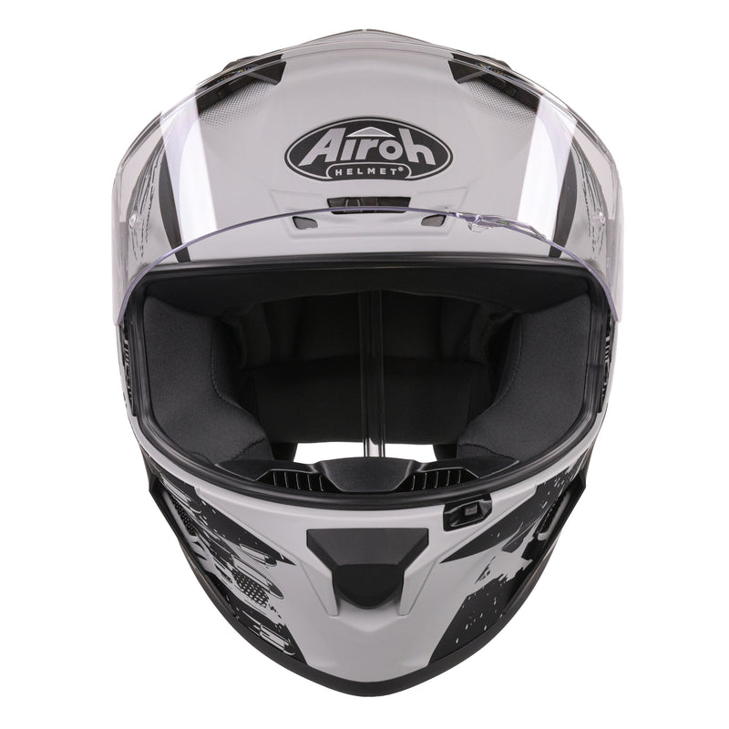 Valor Full Face Helmet Akuna Grey / Matt Black