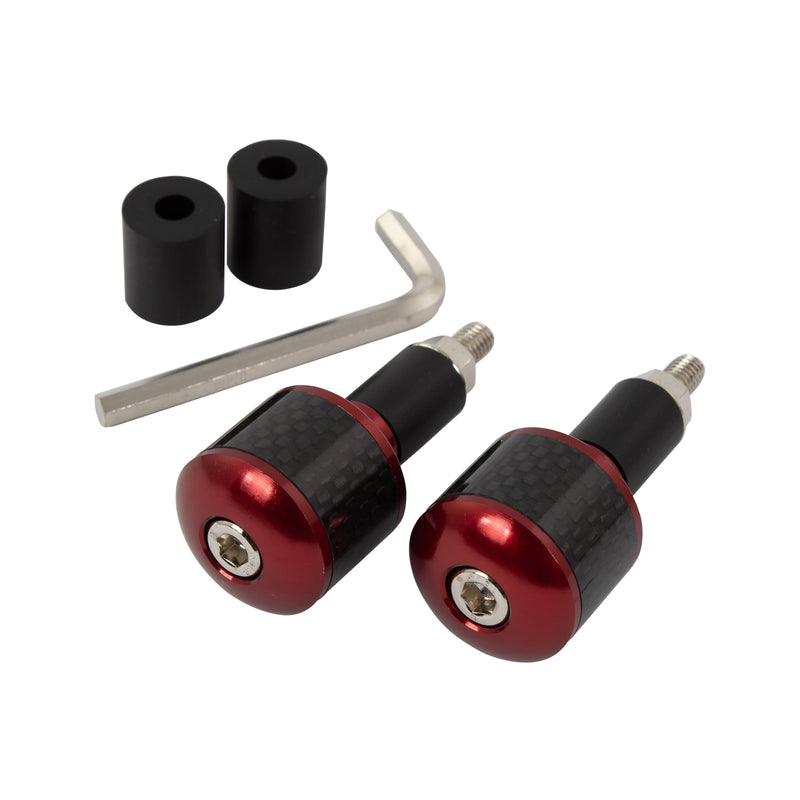 Bar Ends With Carbon Fibre Insert