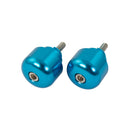 Alloy Honda Bar End Weights Blue