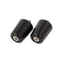 Alloy Kawasaki Flush Type Bar End Weights Black
