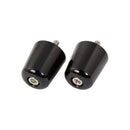 Alloy Suzuki Flush Type Bar End Weights Black