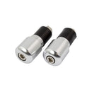 Slim Bar End Weights Chrome