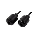 Suzuki Stepped Type Black Bar End Weights