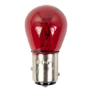 Tint Rear Light Bulb For Kawasaki & Yamaha 12V 23/8W (Pack Of 5) Red