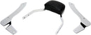 Mini Square Sissy Bar With Pad For Suzuki C 50 2005-2009