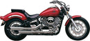 Exhaust System Classic Deluxe Slash Cut Chrome