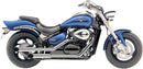 Slash Cut Tips Exhaust System Chrome