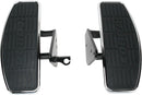 Classic Front Floorboard Kit Black / Chrome For Honda VT 1100 C2 2001-2007
