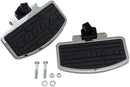Classic Rear Floorboard Kit Black / Chrome For Honda VTX 1800 C 2002-2004