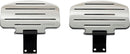 Classic Rear Floorboard Kit Black / Chrome For Yamaha XV 1600 A 1999-2003