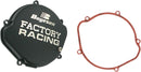 Factory Racing Aluminum Clutch Cover Black For Honda CR 125 R 2000-2007