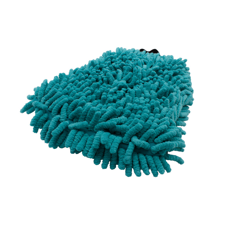 BikeTek 2-IN-1 Long-Pile Chenille & Sponge Wash Mit