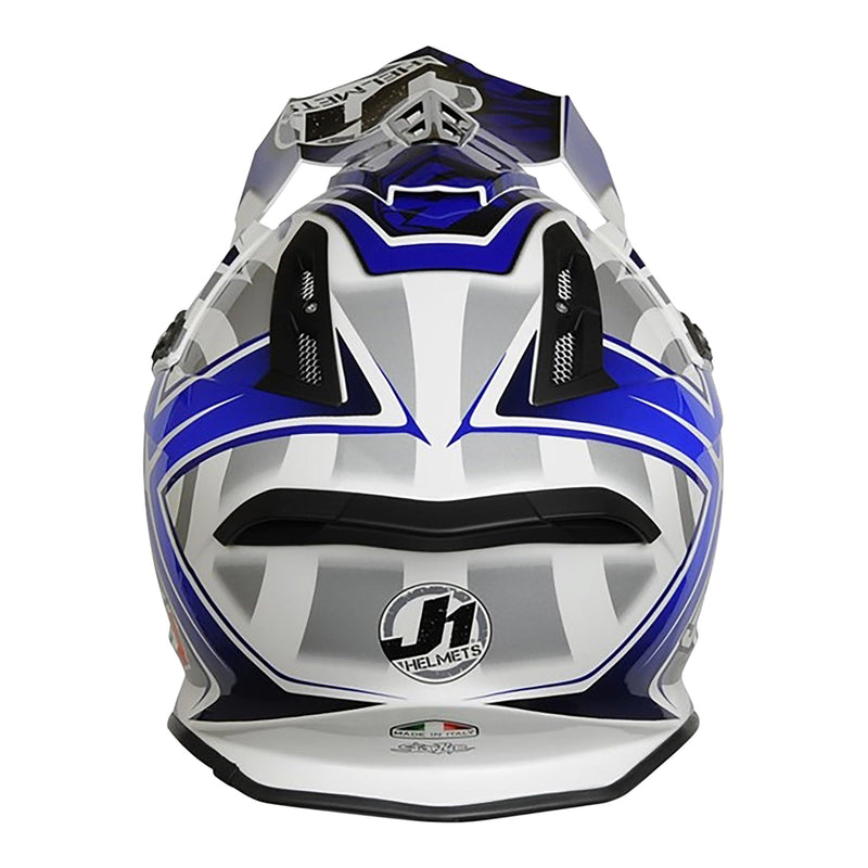 J12 Carbon MX Helmet Mister X Blue