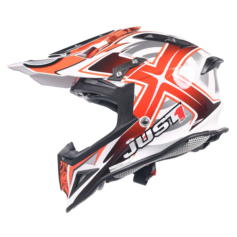 J12 Carbon MX Helmet Mister X Red