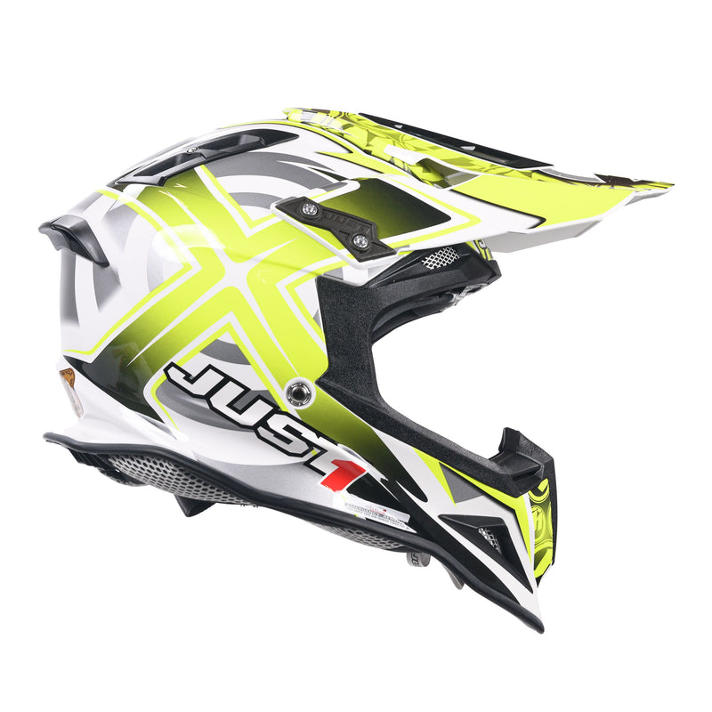 J12 Carbon MX Helmet Mister X Yellow